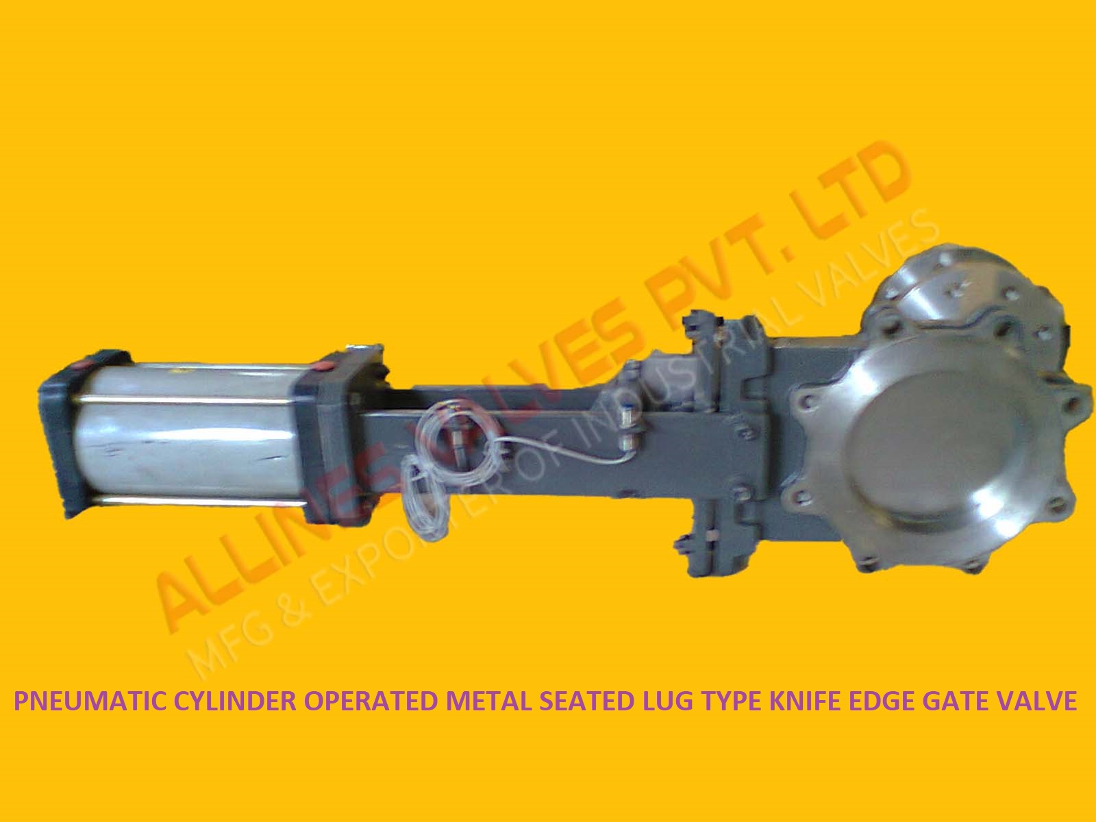 PTFE LINED Y-GLOBE VALVE
